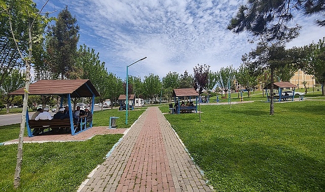 Eyyübiye’de Park ve Yeşil Bilinci Gelişiyor
