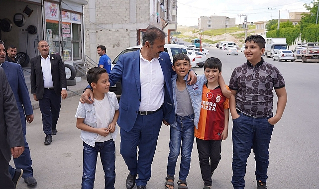 İYİ PARTİ ADAYI YETİM'DEN SÜLEYMANİYE ESNAFINA ZİYARET