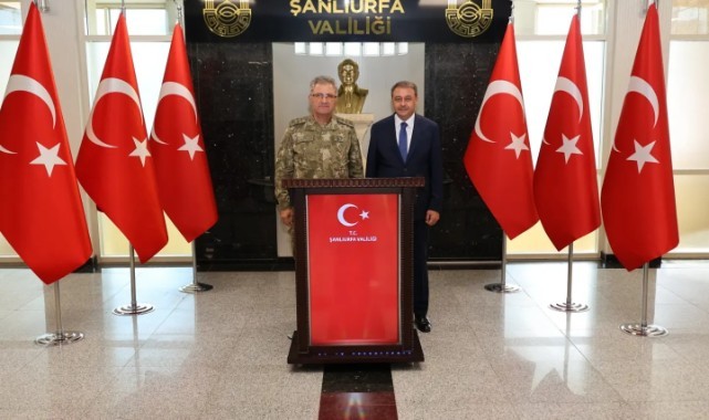 2. Ordu komutanı Tokel Şanlıurfa’da