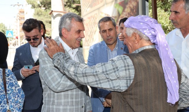 Beyazgül sahada devam eden çalışmaları inceledi (video)