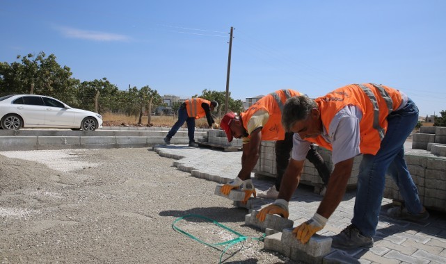 Karaköprü’de yeni yollar hizmete sunuluyor (video)