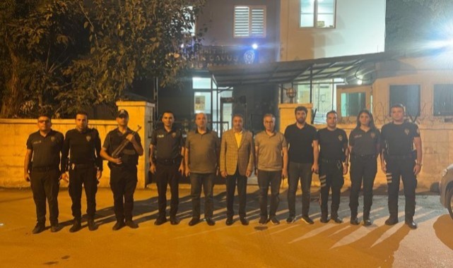 Vali Şıldak'tan polis merkezlerine ziyaret