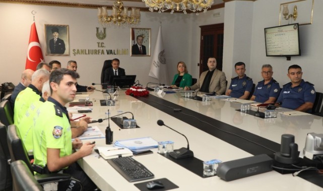 Şanlıurfa’da trafik sorununa çözüm önerileri görüşüldü