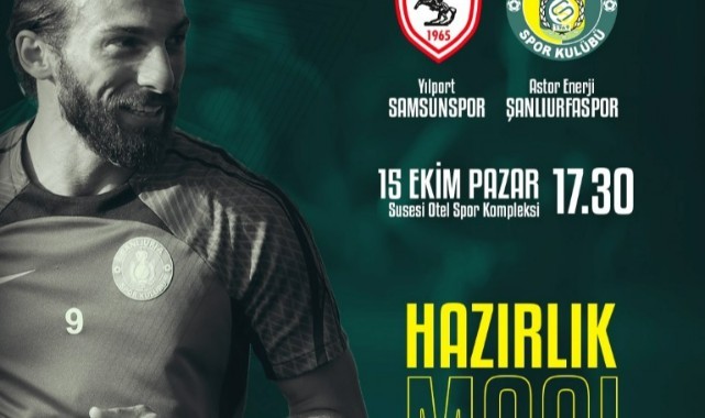 Şanlıurfaspor hazırlık maçına çıkıyor