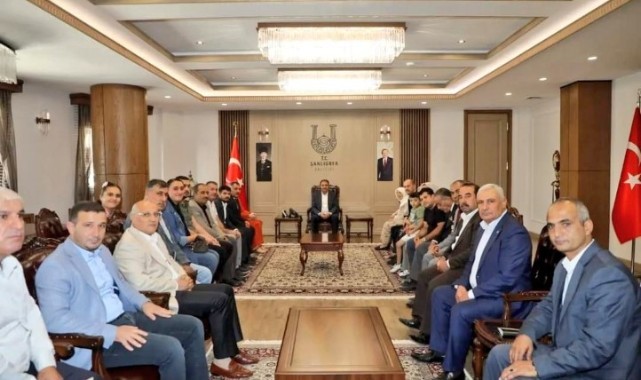 Şehit ailelerinden Vali Şıldak'a ziyaret