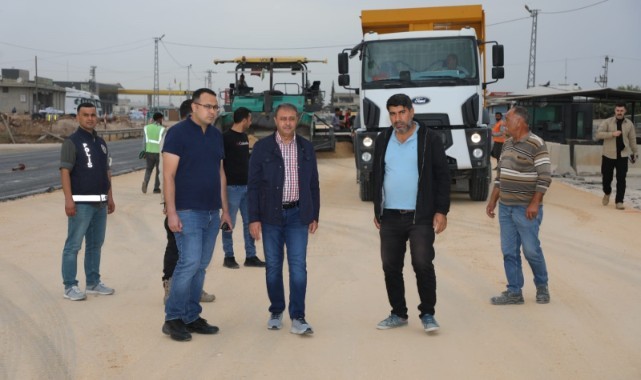 Vali Şıldak Akçakale yol çalışmalarını inceledi