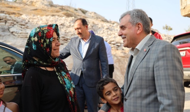 Beyazgül ev ziyaretleriyle gönüllere taht kurdu