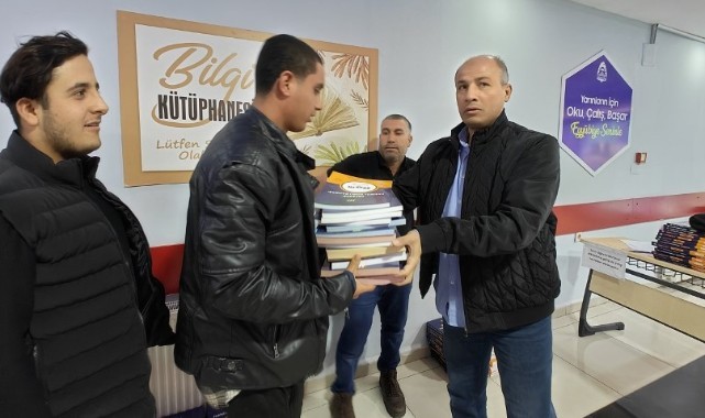 Eyyübiye Belediyesi eğitim desteklerine devam ediyor (Video)
