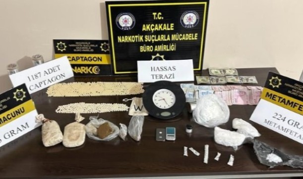 Şanlıurfa'da uyuşturucu operasyonu