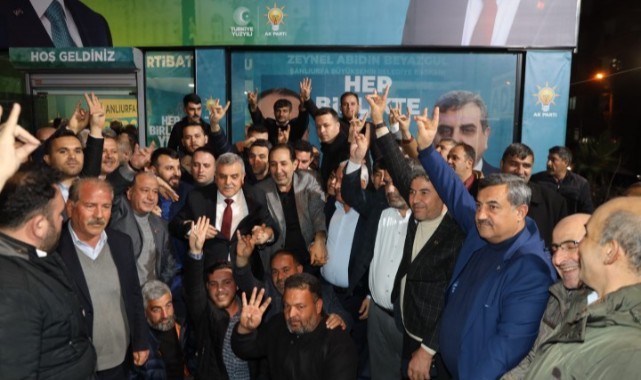 Eyyüpoğlu ve Bucak’tan Beyazgül’e tam destek (Video)