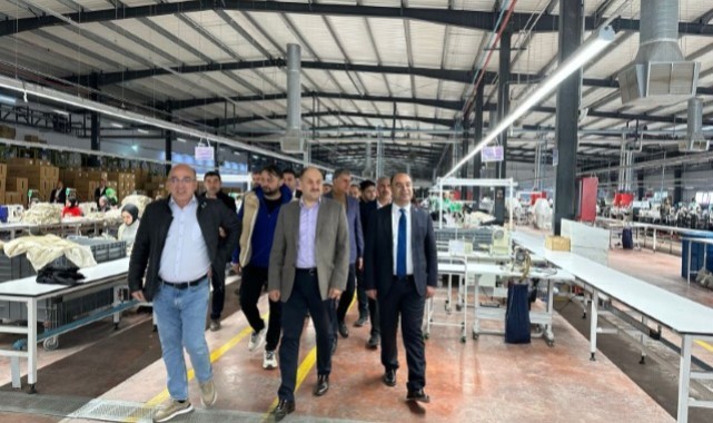 Mehmet Kasım Gülpınar Şanlıurfa Organize Sanayi Bölgesini Ziyaret Etti