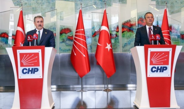 BBP lideri Destici’den CHP lideri Özgür Özel’e ziyaret