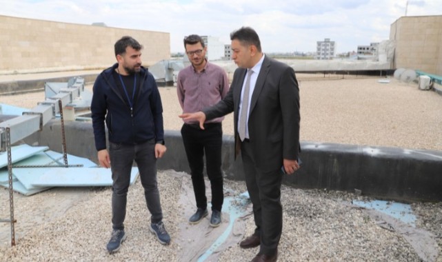 Solmaz Akçakale’de sağlık tesislerini inceledi (Video)