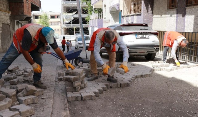 Haliliye Belediyesi 4 mahallede üstyapiyi yeniliyor (Video)