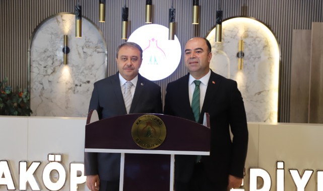 Vali Hasan Şıldak'tan Başkan Nihat Çiftçi'ye ziyaret (Video)