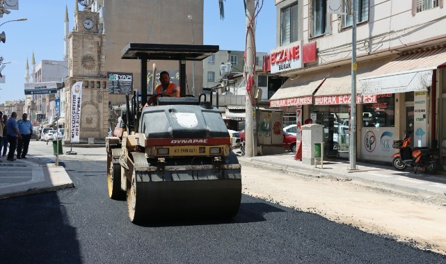 Büyükşehir’den Viranşehir'de sıcak asfalt atağı (video)