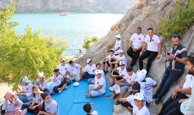 Şanlıurfa büyükşehir’den unutulmayacak kamp deneyimi (video)