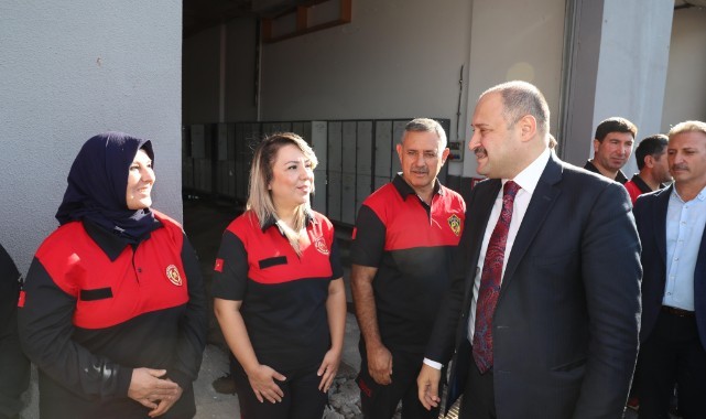 Gülpınar’dan itfaiye bölümü mezunlarını sevindirecek haber (video)