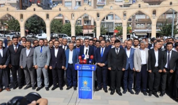 Şanlıurfa'da İsrail'e tepki