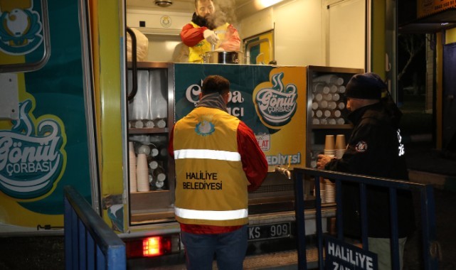 Haliliye Belediyesi, Gönül Çorbası İkramı İle Yürekleri Isıtıyor (video)