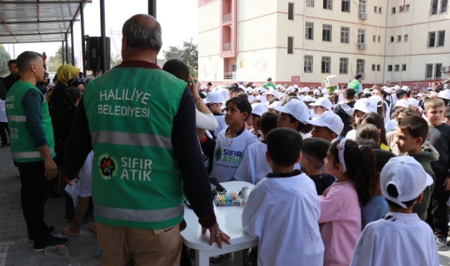 Haliliye Belediyesi, Sıfır Atık Günü'nü Öğrencilerle Coşkuyla Kutladı