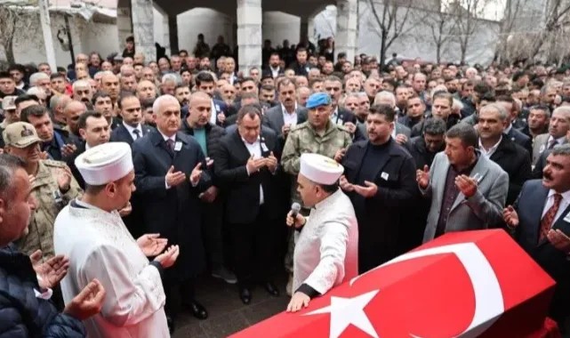 Şehit Polis Memuru Mesut Acar, Memleketi Muş'ta Son Yolculuğuna Uğurlandı
