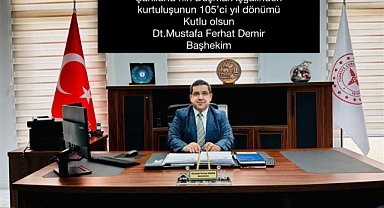 Başhekim Demir Şanlıurfanın kurtuluşunu kutladı.
