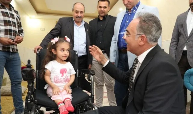 Şanlıurfa Eyyübiye Belediye Başkanı Kuş, Küçük Hülya’nın Hayalini Gerçeğe Dönüştürdü!