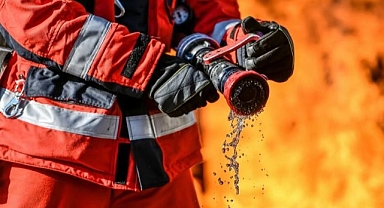 Balıklıgöl'ün Üstünde Korkutan Yangın! Ekipler Olay Yerinde