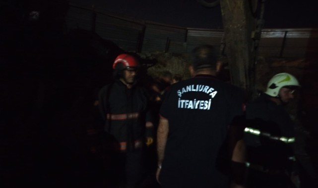 Şanlıurfa Eyyübiye’de İtfaiyenin Hızlı Müdahalesiyle Yangın Kontrol Altında