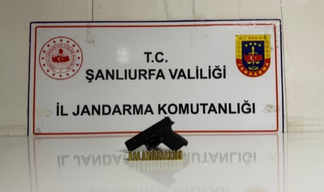 Şanlıurfa Siverek’te Ruhsatsız Silah Operasyonu