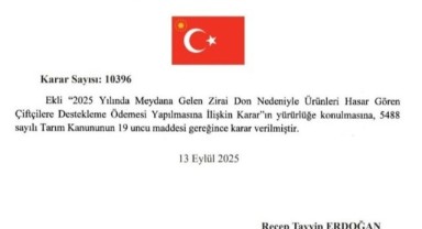 Zirai don vurdu! İşte çiftçilere ödenecek destek tutarları