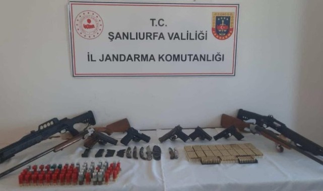 Şanlıurfa Halfeti’de Ruhsatsız Silah Operasyonu!