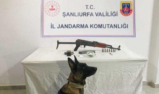 Şanlıurfa Suruç’ta Jandarma Harekete Geçti! Uyuşturucu ve Silah Ele Geçirildi!