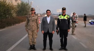 Haliliye Kaymakamı Şahin Sahada! Güvenlik Önlemlerini Denetledi!