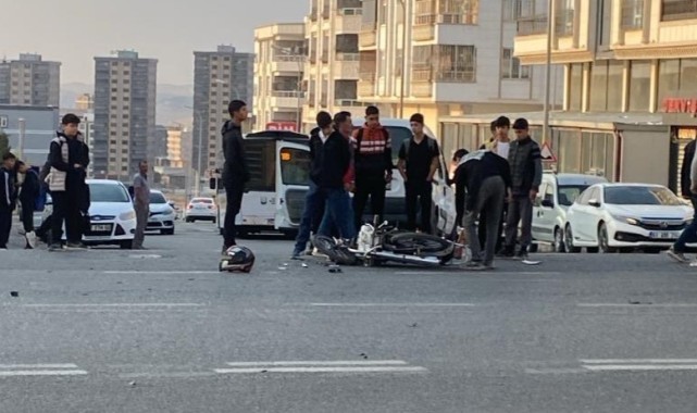 Şanlıurfa’da Motosiklet Kazası!