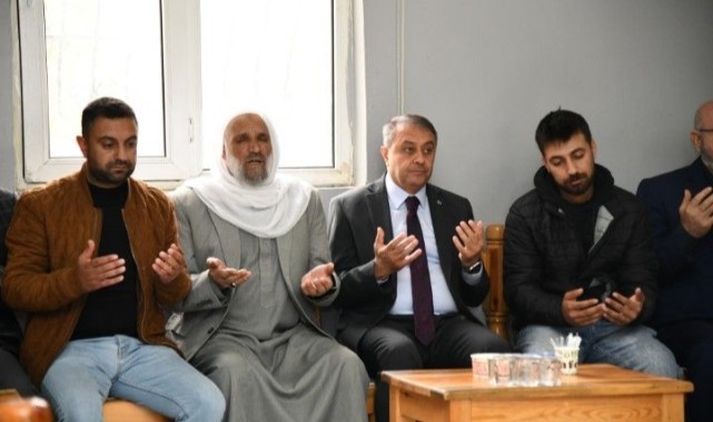 Şanlıurfa Hasan Valisi Şıldak, Şehit Ailesini Ziyaret Etti!