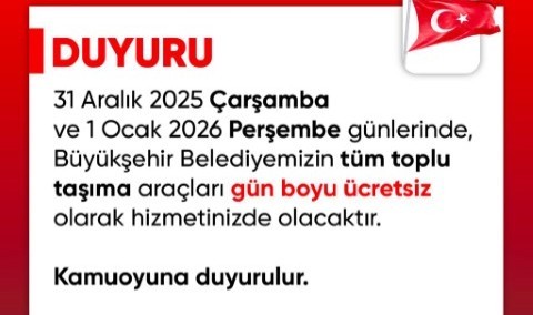 Kar Yağışı Öncesi Şanlıurfa’da Ücretsiz Toplu Taşıma Kararı!
