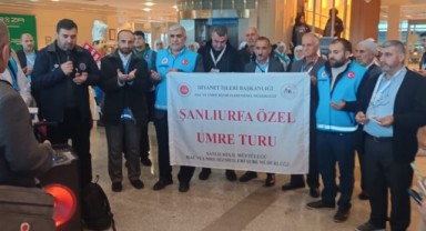 Şanlıurfa’dan Kutsal Topraklara 19 Günlük Umre Yolculuğu Başladı