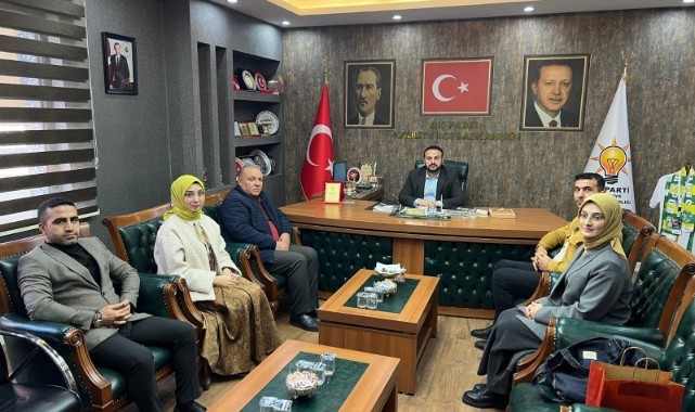 Şeyma Kuş ve Sümeyye Mutlu’ndan Başkan Bağmancı’ya Anlamlı Ziyaret!