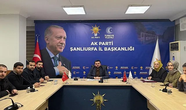 Şanlıurfa’da AK Parti Gençleri Saha Planlarını Görüştü