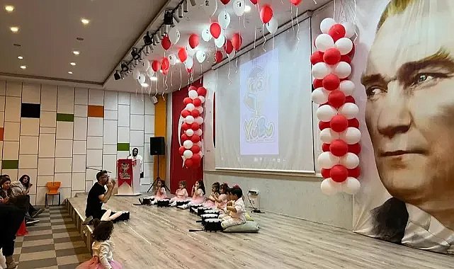 Şanlıurfa’da YUBU Kreş Miniklerinden Renkli Bahar Şenliği Gösterisi