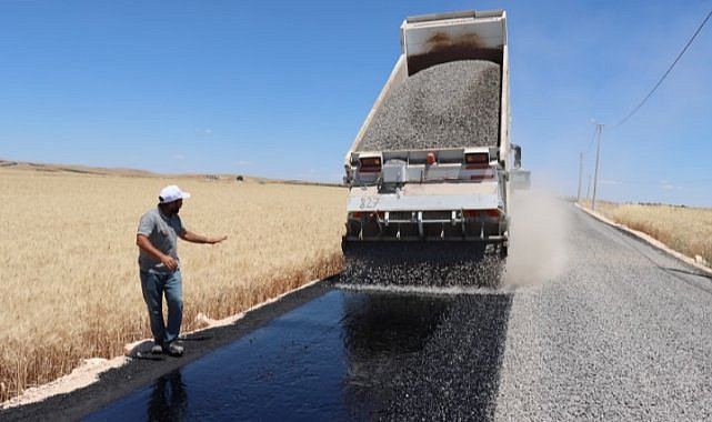 Şanlıurfa Büyükşehir Belediyesi Haliliye'de Yol Çalışmalarını Tamamladı