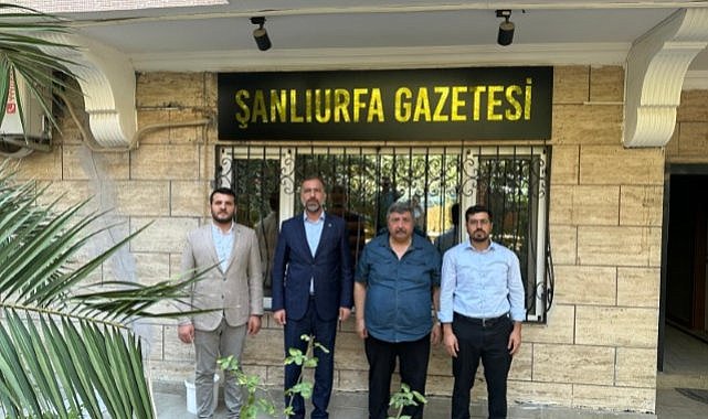 Şanlıurfa Gazetesi'nde Dikkat Çeken Buluşma: HÜDA PAR'dan Çözüm Mesajı