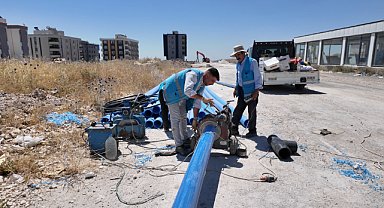 Şanlıurfa’da Yeni Yerleşim Alanlarına İçme Suyu Altyapısı
