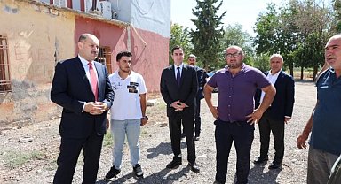 Başkan Gülpınar Depremden Etkilenen Bölgede Vatandaşlarla Buluştu