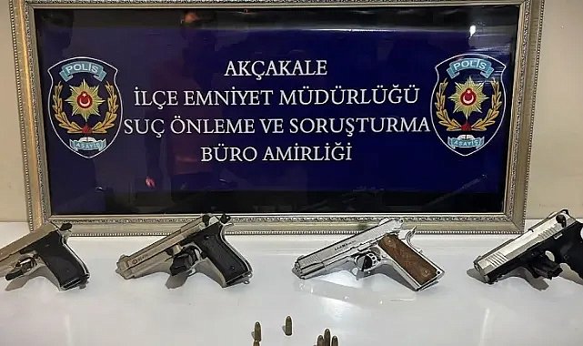 Şanlıurfa’da 70 Adrese Operasyon! Çok Sayıda Silah Ele Geçirildi