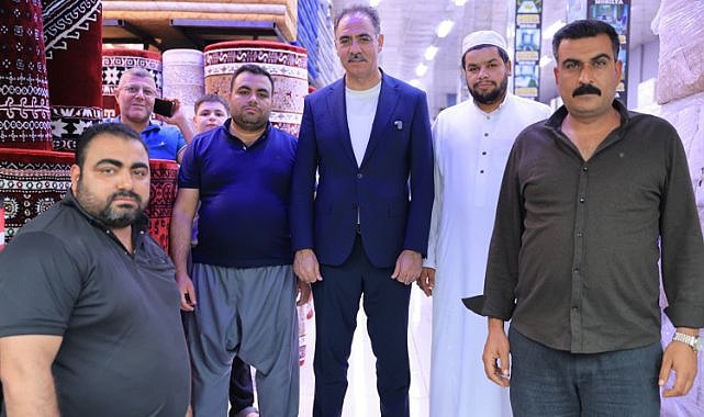 Şanlıurfa’da Başkan Kuş Esnafı Tek Tek Ziyaret Etti