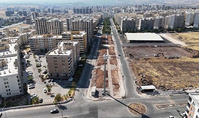 Şanlıurfa’da Karaköprü’nün Yeşil Alanları Artırılıyor