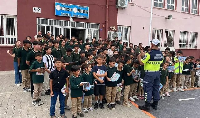 Şanlıurfa’da Öğrencilere Güvenli Trafik Eğitimi